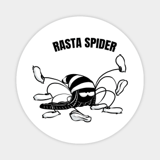 Beth the Spider - Rasta (text version) Magnet